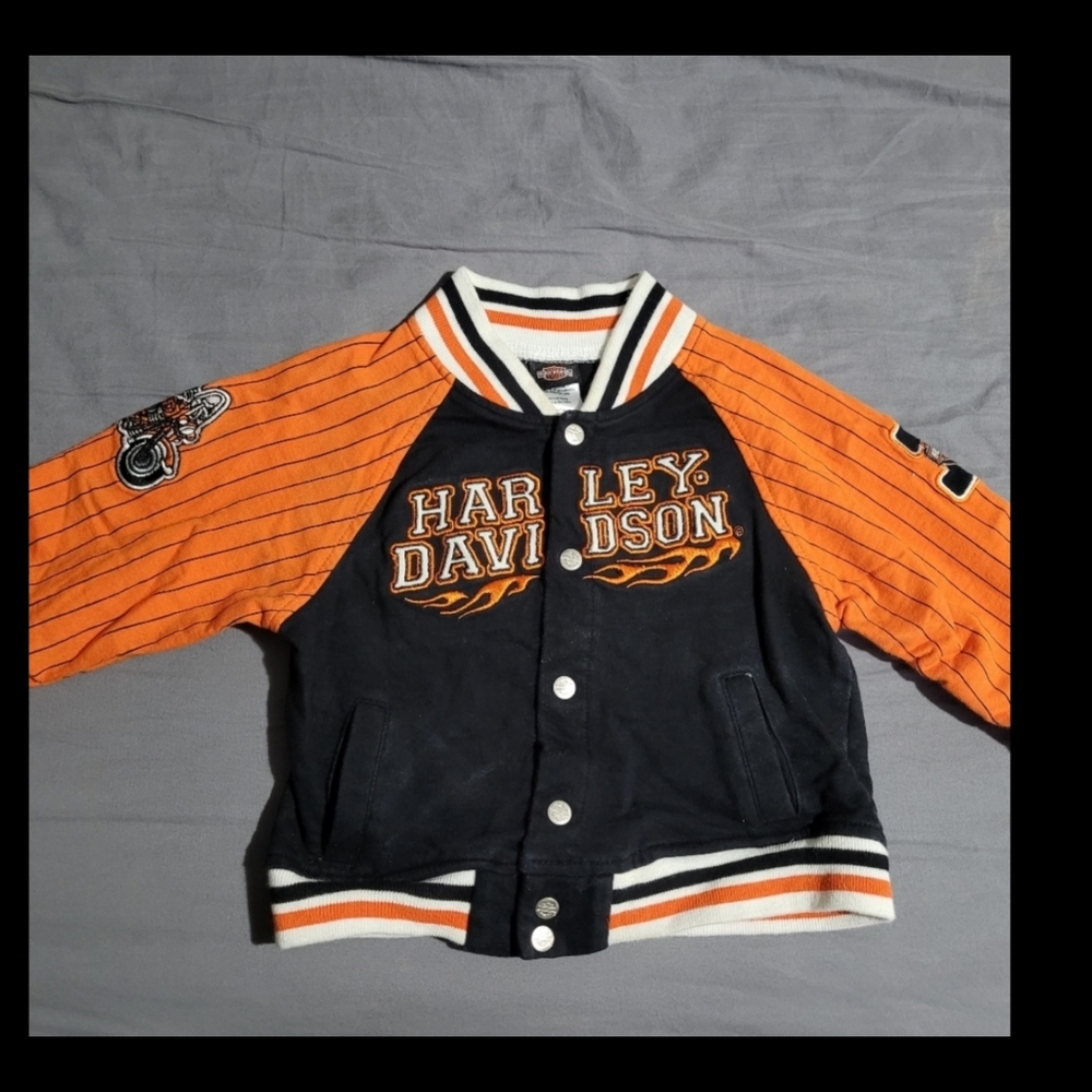🎉HPx2🎉Harley Davidson kids jacket - Picture 1 of 3